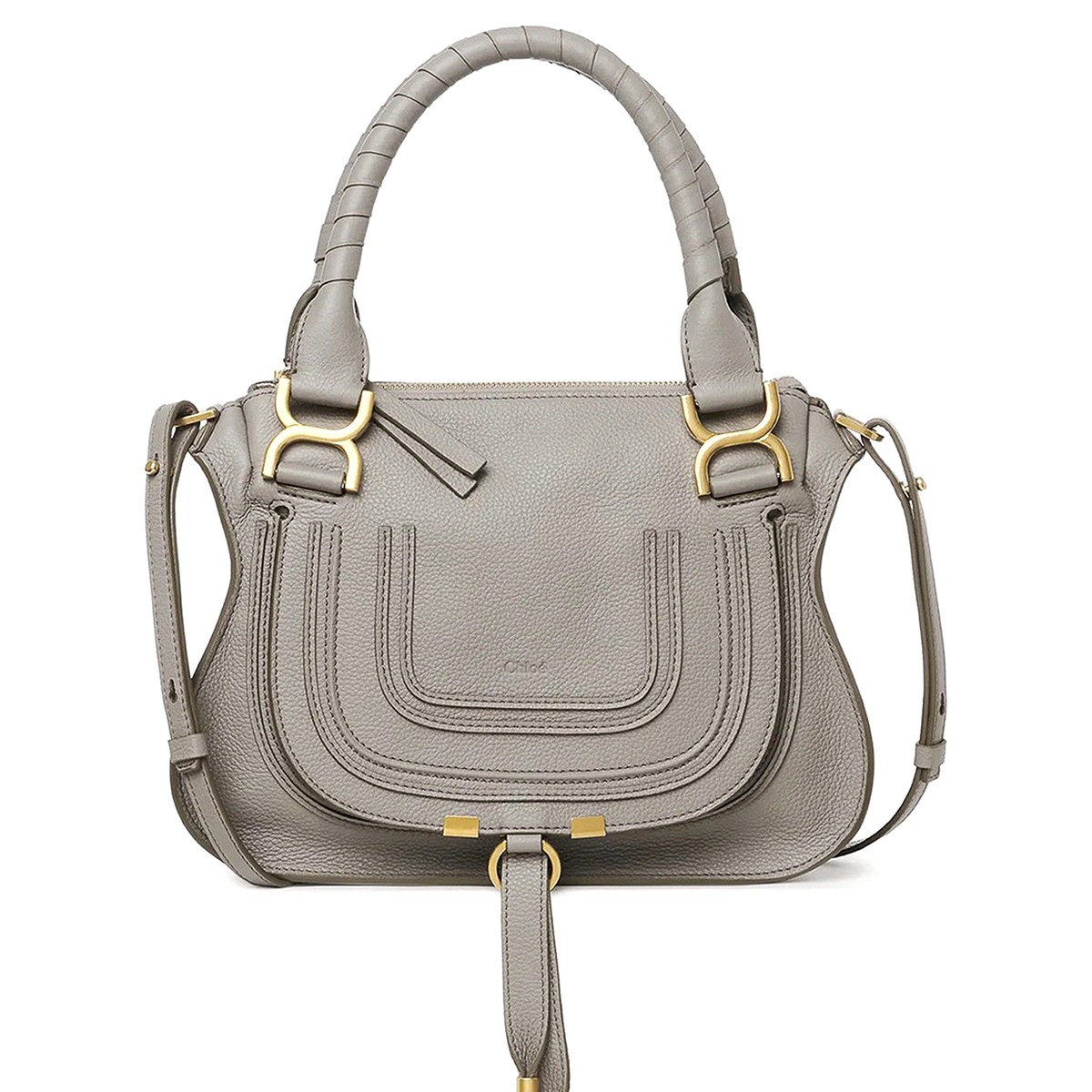 CHLOE borsa piccola Marcie tortora