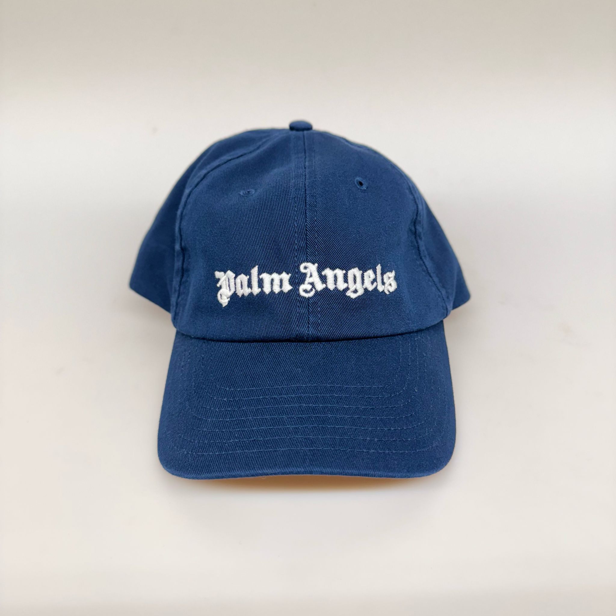PALM ANGELS navy baseball cap