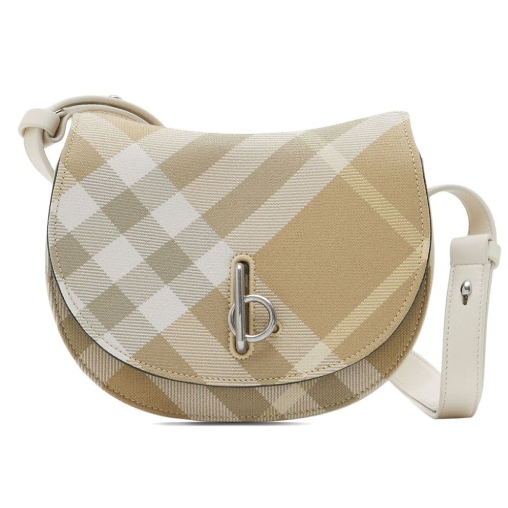 BURBERRY Borsa a tracolla Rocking Horse a quadri